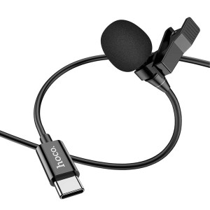 میکروفون یقه ای با سیم هوکو مدل L14 رابط Type-C
